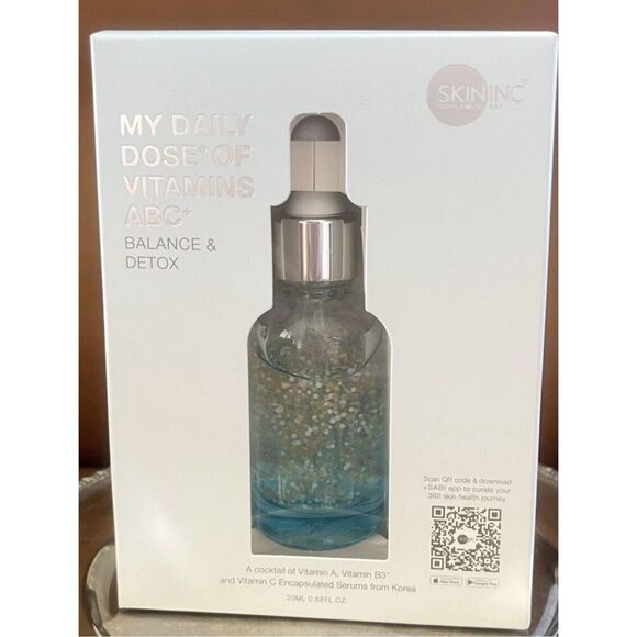 SKIN INC My Daily Dose of Vitamins ABC Serum Balance Detox Full Size 20ml Exp 01 - Picture 1 of 4